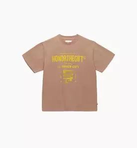 Stereo Tee Mens T-Shirt - Coyote Brown