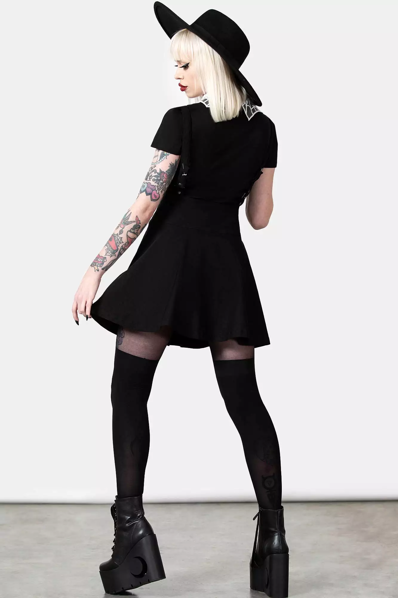 Study Hell Suspender Skirt [B] Resurrect