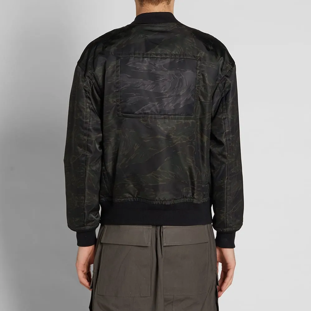 T by Alexander Wang Tiger Camo Bomber JacketIvy