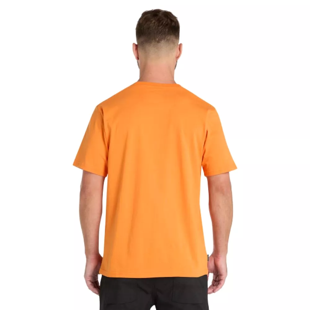 Timberland PRO Men's Short-Sleeve Innovation Pro Blueprint Work T-Shirt - Orange