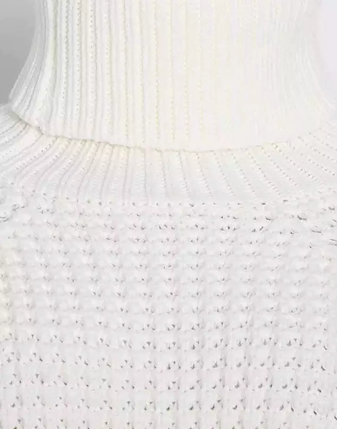 Turtleneck Knitted Sweater Dress