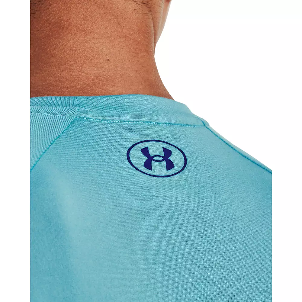 'Under Armour' Men's Tech Fade T-Shirt - Glacier Blue