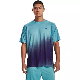 'Under Armour' Men's Tech Fade T-Shirt - Glacier Blue