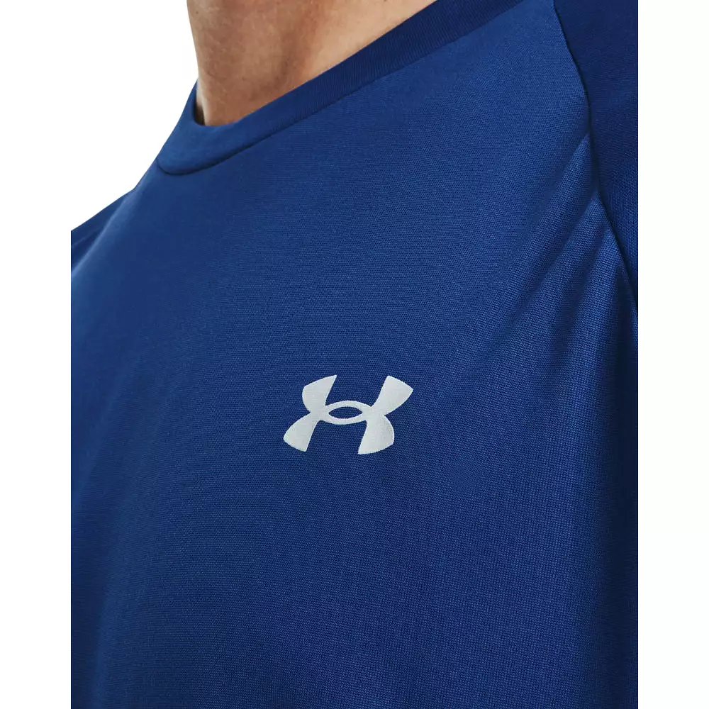 'Under Armour' Men's Tech Reflective T-Shirt - Blue Mirage