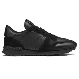 Valentino Black Camouflage Rockrunner Sneaker